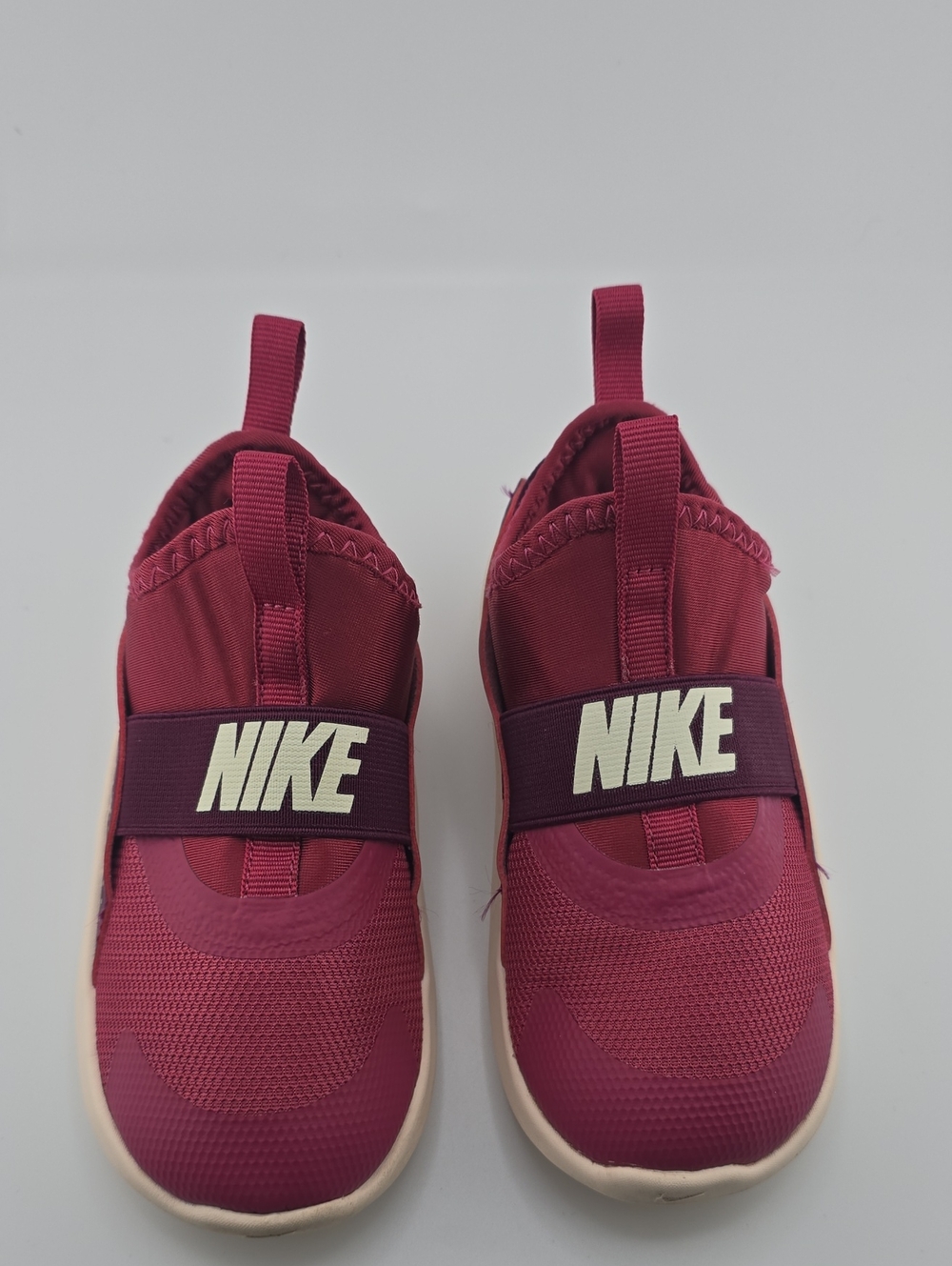 Nike Flex Runner 4GS  Bordeaux/Guava Ice/Sweet Beet Size 9C - Picture 4 of 14